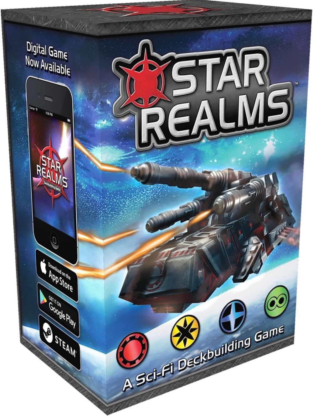 Star Realms Sci‑Fi Deckbuilding Game - Blue Box